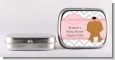 It's A Girl Chevron African American - Personalized Baby Shower Mint Tins thumbnail