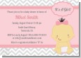 It's A Girl Chevron Asian - Baby Shower Invitations thumbnail