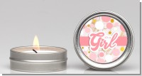 It's A Girl Pink Gold - Baby Shower Candle Favors
