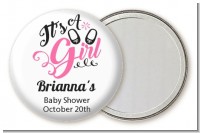 It's A Girl - Personalized Baby Shower Pocket Mirror Favors