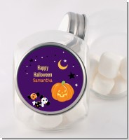 Jack O Lantern - Personalized Halloween Candy Jar