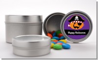 Jack O Lantern Pirate - Custom Halloween Favor Tins