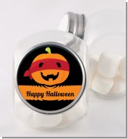 Jack O Lantern Superhero - Personalized Halloween Candy Jar