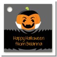 Jack O Lantern Vampire - Personalized Halloween Card Stock Favor Tags thumbnail