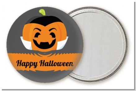 Jack O Lantern Vampire - Personalized Halloween Pocket Mirror Favors