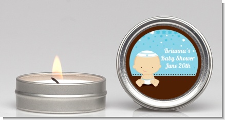 Jewish Baby Boy - Baby Shower Candle Favors