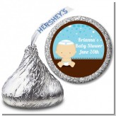 Jewish Baby Boy - Hershey Kiss Baby Shower Sticker Labels