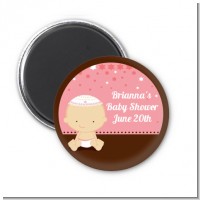 Jewish Baby Girl - Personalized Baby Shower Magnet Favors