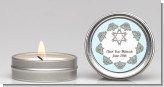 Jewish Star of David Blue & Brown - Bar / Bat Mitzvah Candle Favors