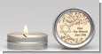 Jewish Star of David Brown & Beige - Bar / Bat Mitzvah Candle Favors thumbnail