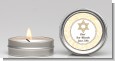 Jewish Star of David Yellow & Brown - Bar / Bat Mitzvah Candle Favors thumbnail