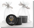 Joy Oh Deer Gold Glitter - Christmas Black Candle Tin Favors thumbnail