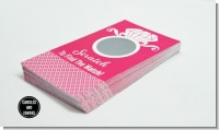 Engagement Ring Dark Pink - Bridal Shower Scratch Off Tickets