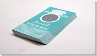 Engagement Ring Aqua - Bridal Shower Scratch Off Tickets