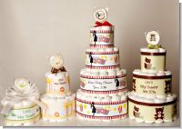 Christmas Diaper Cake