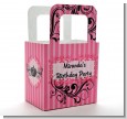Juicy Couture Inspired - Personalized Birthday Party Favor Boxes thumbnail