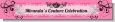 Juicy Couture Inspired - Personalized Birthday Party Banners thumbnail