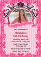 Juicy Couture Inspired - Birthday Party Invitations thumbnail