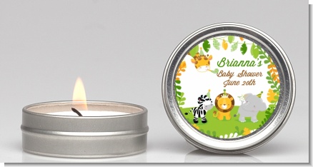 Jungle Party - Baby Shower Candle Favors