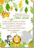 Jungle Party - Baby Shower Invitations