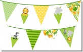 Jungle Party - Baby Shower Themed Pennant Set