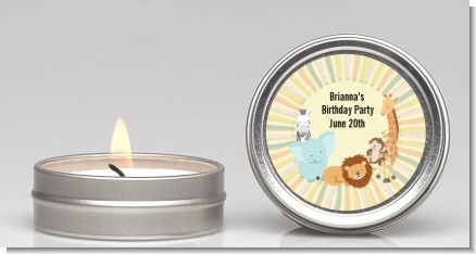 Jungle Safari Party - Baby Shower Candle Favors