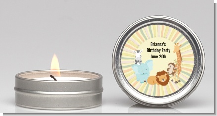 Jungle Safari Party - Birthday Party Candle Favors