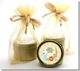 Jungle Safari Party - Baby Shower Gold Tin Candle Favors