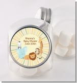 Jungle Safari Party - Personalized Baby Shower Candy Jar