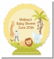 Jungle Safari Party - Personalized Baby Shower Centerpiece Stand thumbnail
