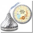 Jungle Safari Party - Hershey Kiss Baby Shower Sticker Labels thumbnail