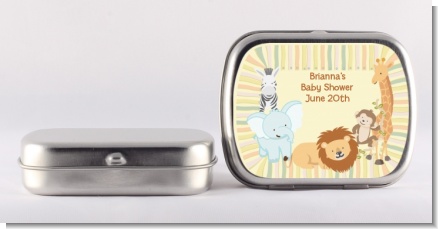 Jungle Safari Party - Personalized Baby Shower Mint Tins