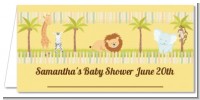 Jungle Safari Party - Personalized Baby Shower Place Cards