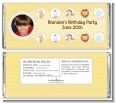 Jungle Safari Party - Personalized Birthday Party Photo Candy Bar Wrappers thumbnail