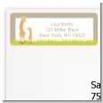 Giraffe - Baby Shower Return Address Labels thumbnail