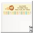 Lion - Baby Shower Return Address Labels thumbnail