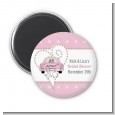 Just Married - Personalized Bridal Shower Magnet Favors thumbnail