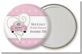 Just Married - Personalized Bridal Shower Pocket Mirror Favors