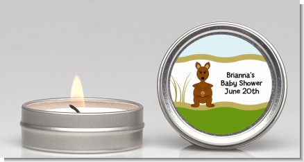 Kangaroo - Baby Shower Candle Favors
