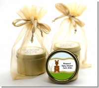 Kangaroo - Baby Shower Gold Tin Candle Favors