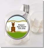 Kangaroo - Personalized Baby Shower Candy Jar