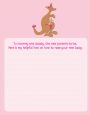 Kangaroo Pink - Baby Shower Notes of Advice thumbnail