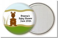 Kangaroo - Personalized Baby Shower Pocket Mirror Favors