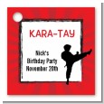 Karate Kid - Personalized Birthday Party Card Stock Favor Tags thumbnail