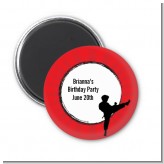 Karate Kid - Personalized Birthday Party Magnet Favors