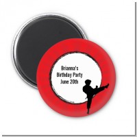 Karate Kid - Personalized Birthday Party Magnet Favors