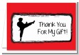 Karate Kid - Birthday Party Thank You Cards thumbnail