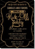 Kick Off Party - Invitations