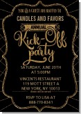 Kick Off Party - Invitations
