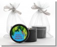 King of the Jungle Safari - Baby Shower Black Candle Tin Favors thumbnail